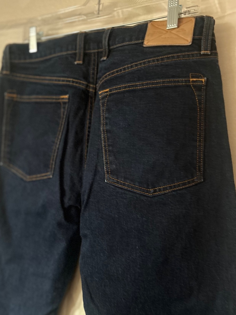 WIES MADE Jack Jeans Mens JACK Raw Selvedge Made in USA Button Fly 🌵 33x32 - Picture 3 of 11